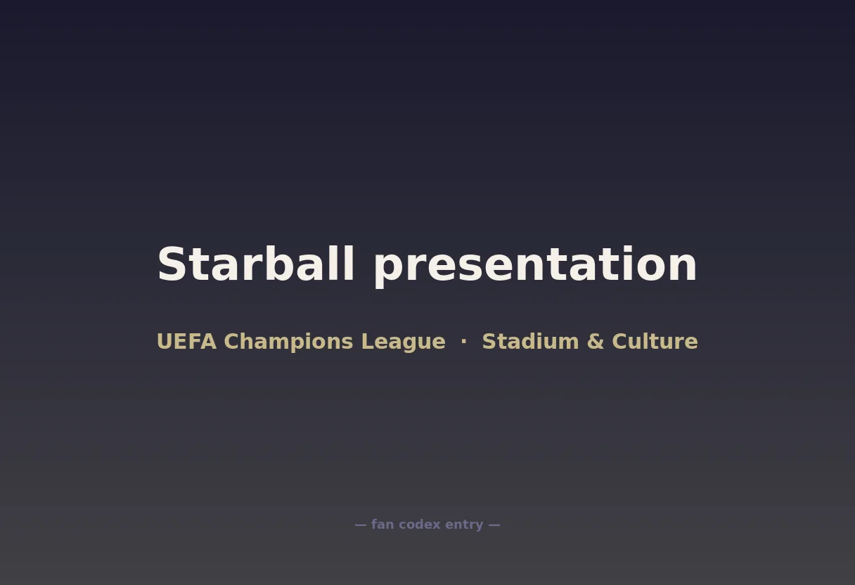 Starball presentation