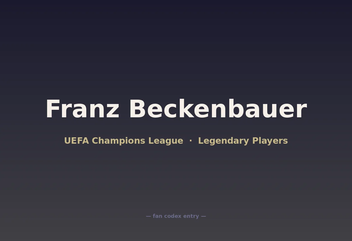 Franz Beckenbauer