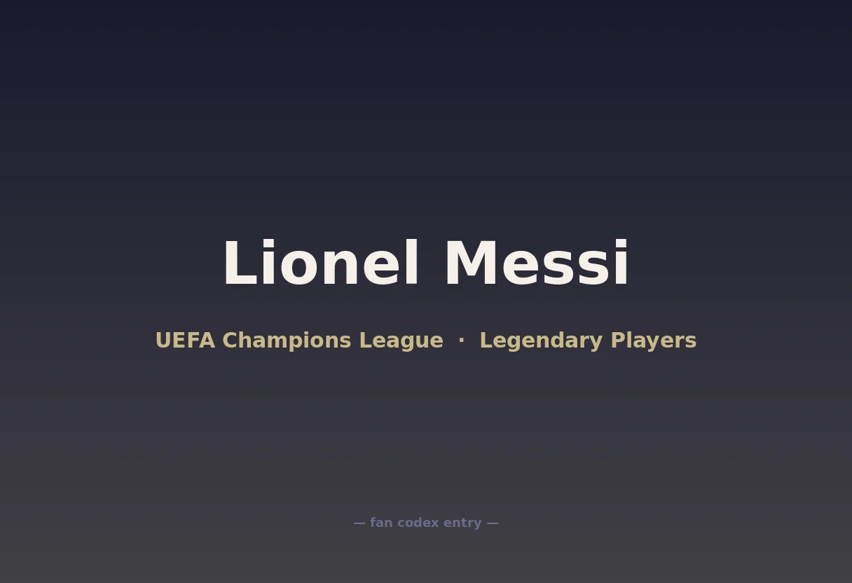 Lionel Messi