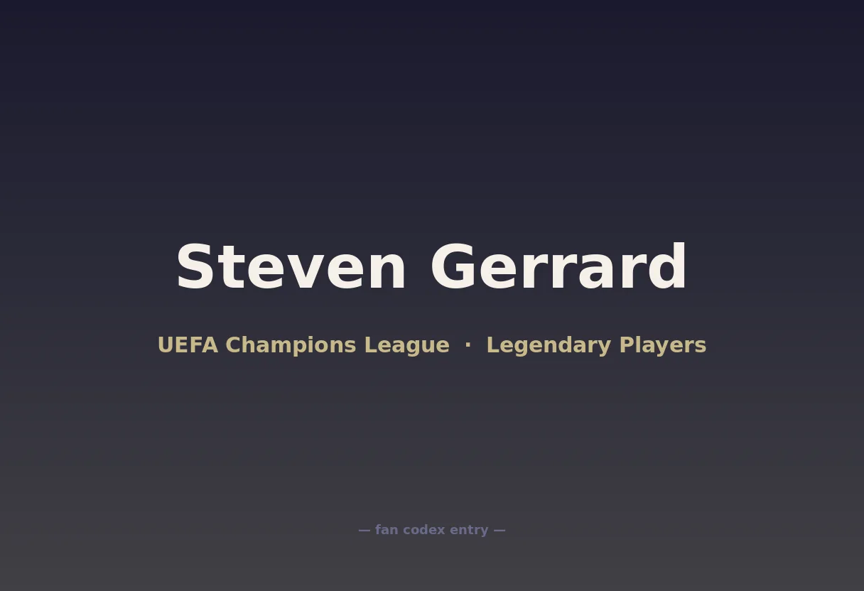 Steven Gerrard